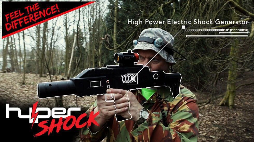 Hypershock Laser Tag, Electric Shock Laser Tag